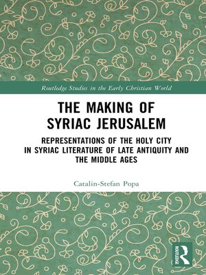 cover image of The Making of Syriac Jerusalem